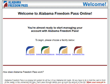Tablet Screenshot of freedompass.americanroads.com